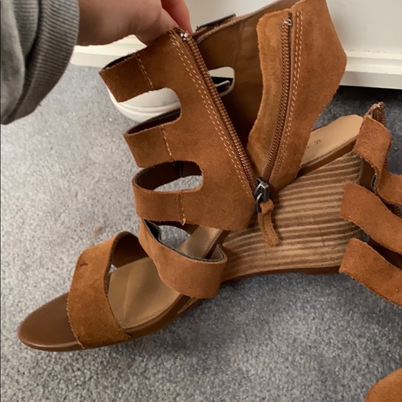 Strapped Wedge Heels - Picture 2 of 5